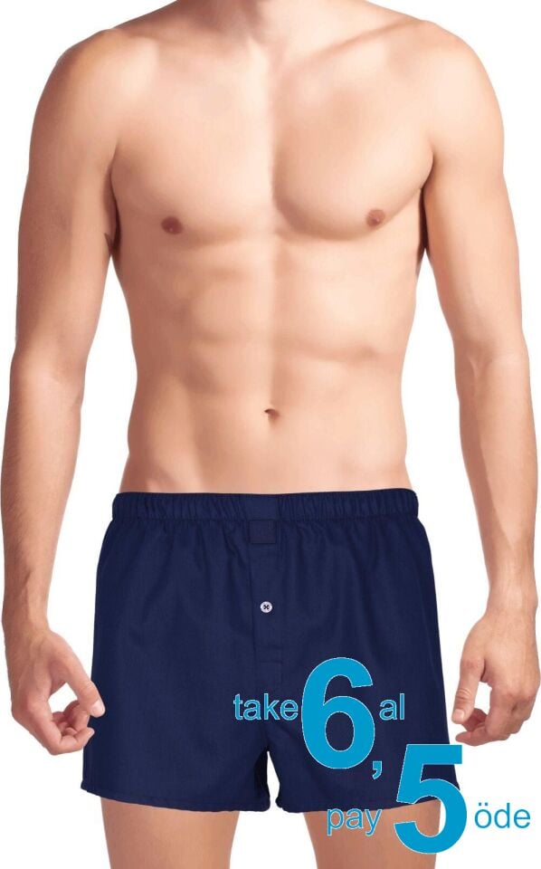 The DON Yırtmaçlı Erkek Boxer Desen 62