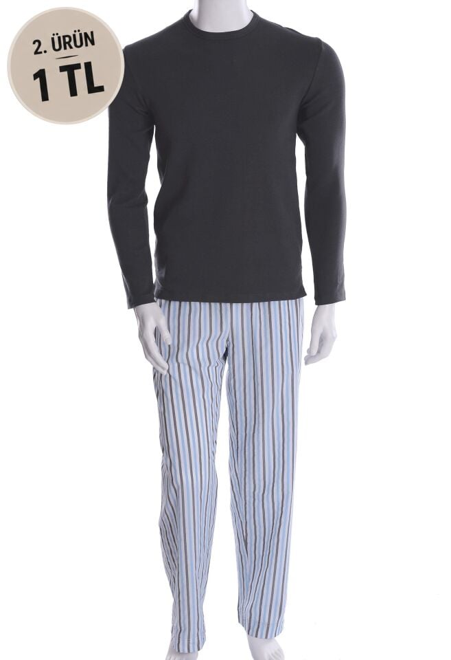 The DON Ribana Erkek Pijama Takımı Desen 35