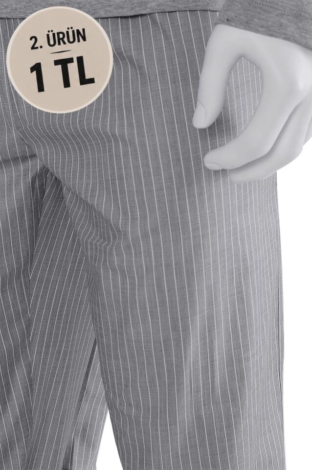 The DON Ribana Erkek Pijama Takımı Desen 38