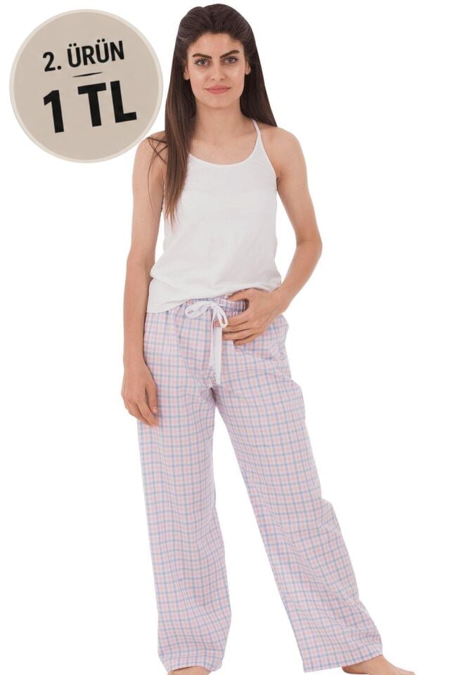 The DON Kadın Tembel Pantolon Desen 4