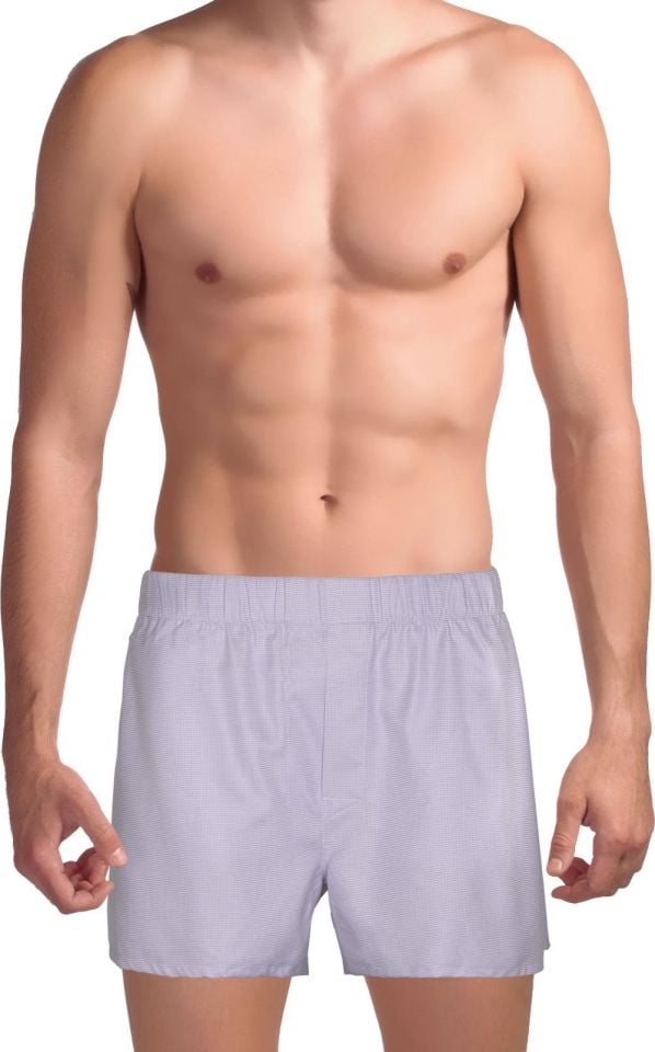 The DON Exclusive Yırtmaçlı Erkek Boxer Puslu Menekşe