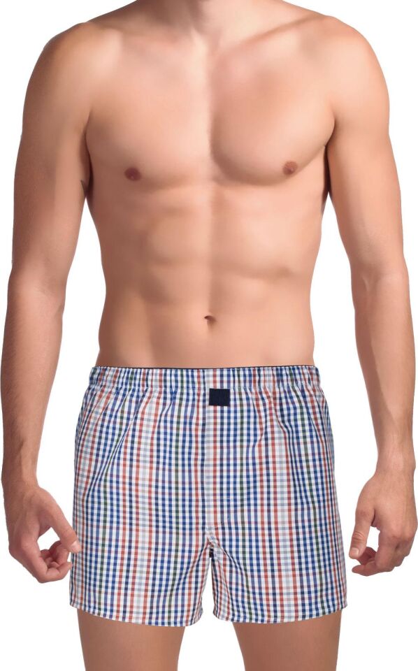 The DON Poplin Erkek Boxer Av Köşkü Ekose