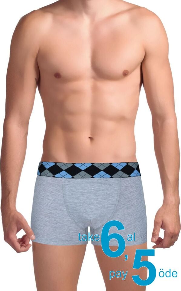 The DON Innovative Süprem Erkek Trunk Boxer A.Gri