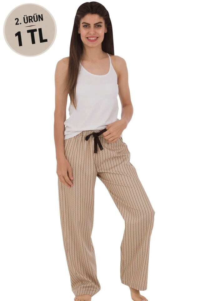 The DON Kadın Tembel Pantolon Desen 15