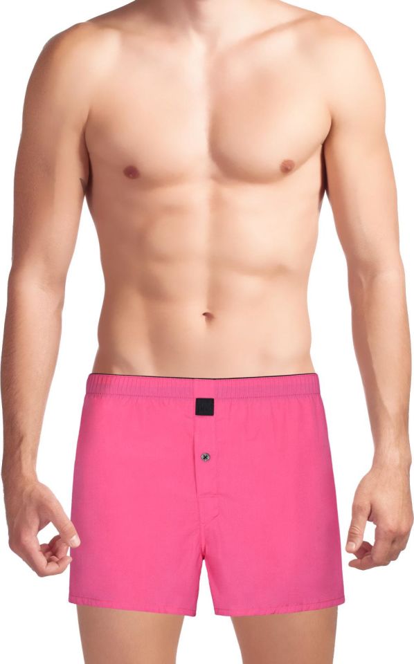 The DON Yırtmaçlı Erkek Boxer Fuşya