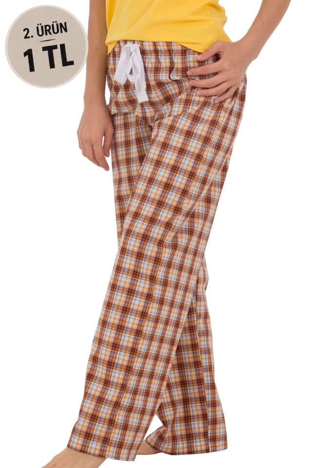 The DON Kadın Tembel Pantolon Desen 16