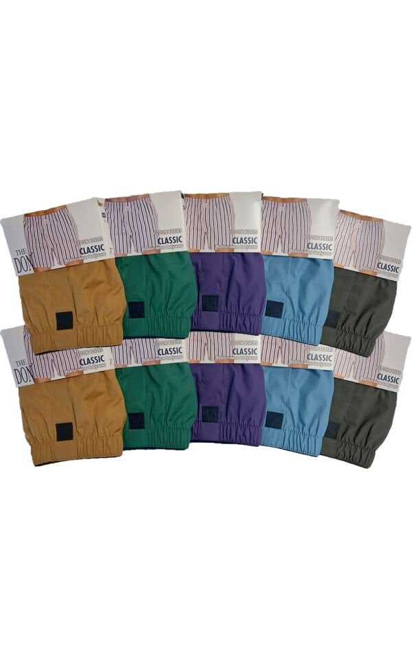 The DON Poplin Erkek Boxer 10'lu Paket 10P6 (L)