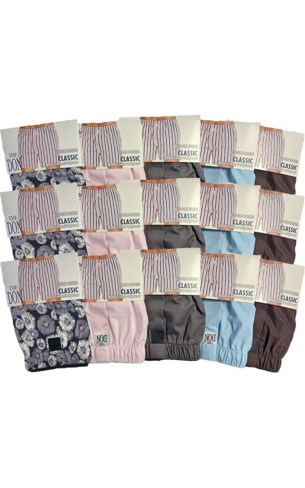 The DON Poplin Erkek Boxer 15'li Paket 15P6 (M)