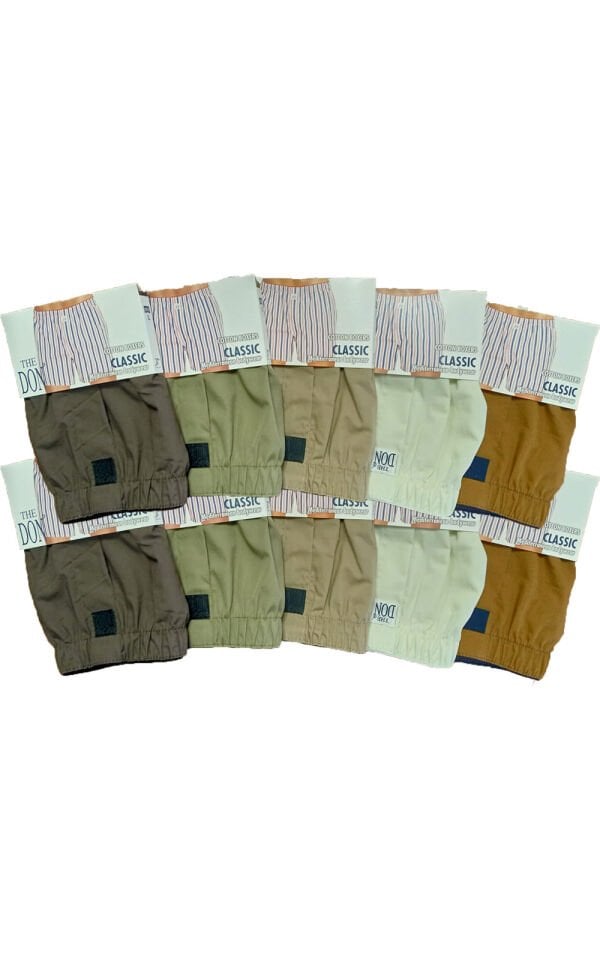 The DON Poplin Erkek Boxer 10'lu Paket 10P7 (L)