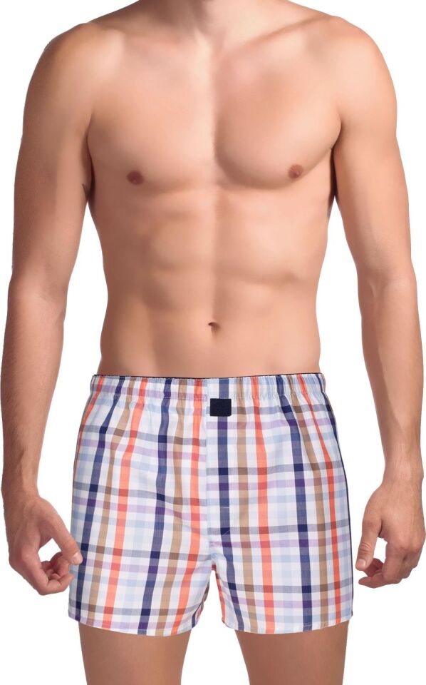 The DON Poplin Erkek Boxer Toskana Ekose