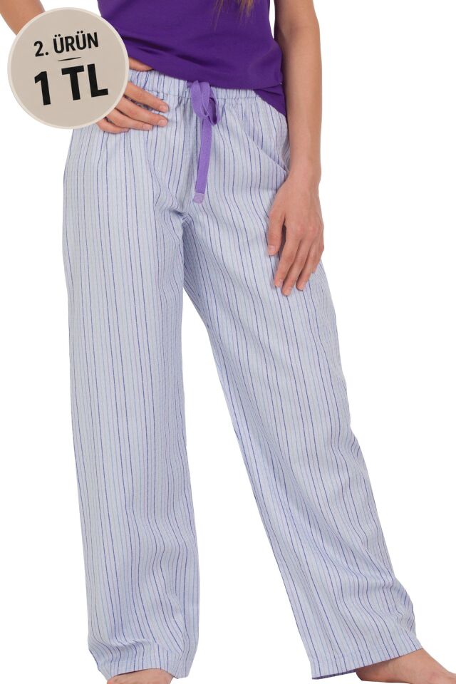 The DON Kadın Tembel Pantolon Desen 32