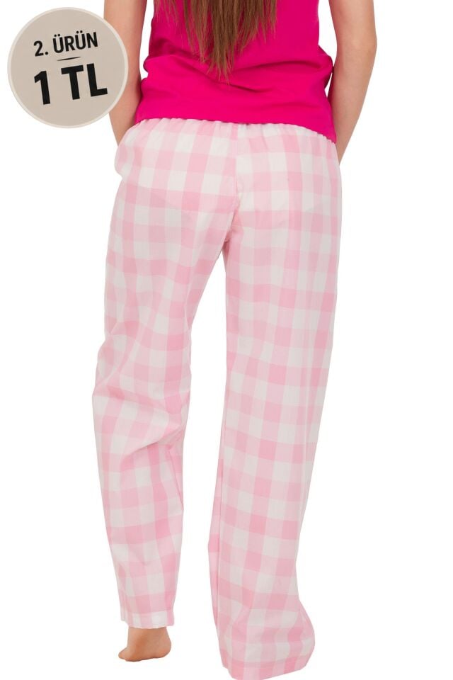 The DON Kadın Tembel Pantolon Desen 34
