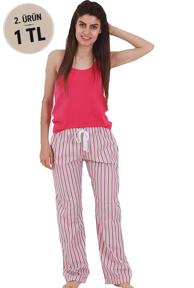The DON Kadın Tembel Pantolon Desen 39