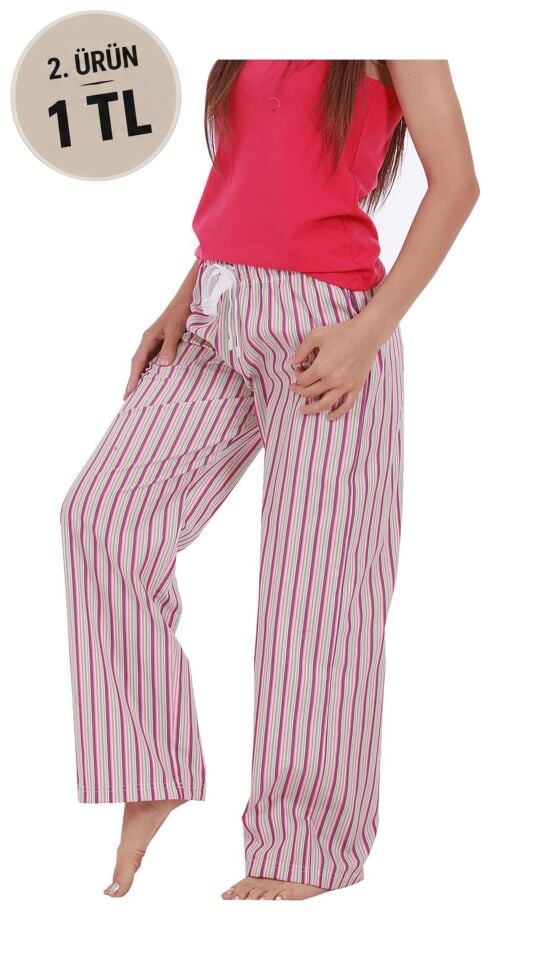 The DON Kadın Tembel Pantolon Desen 39