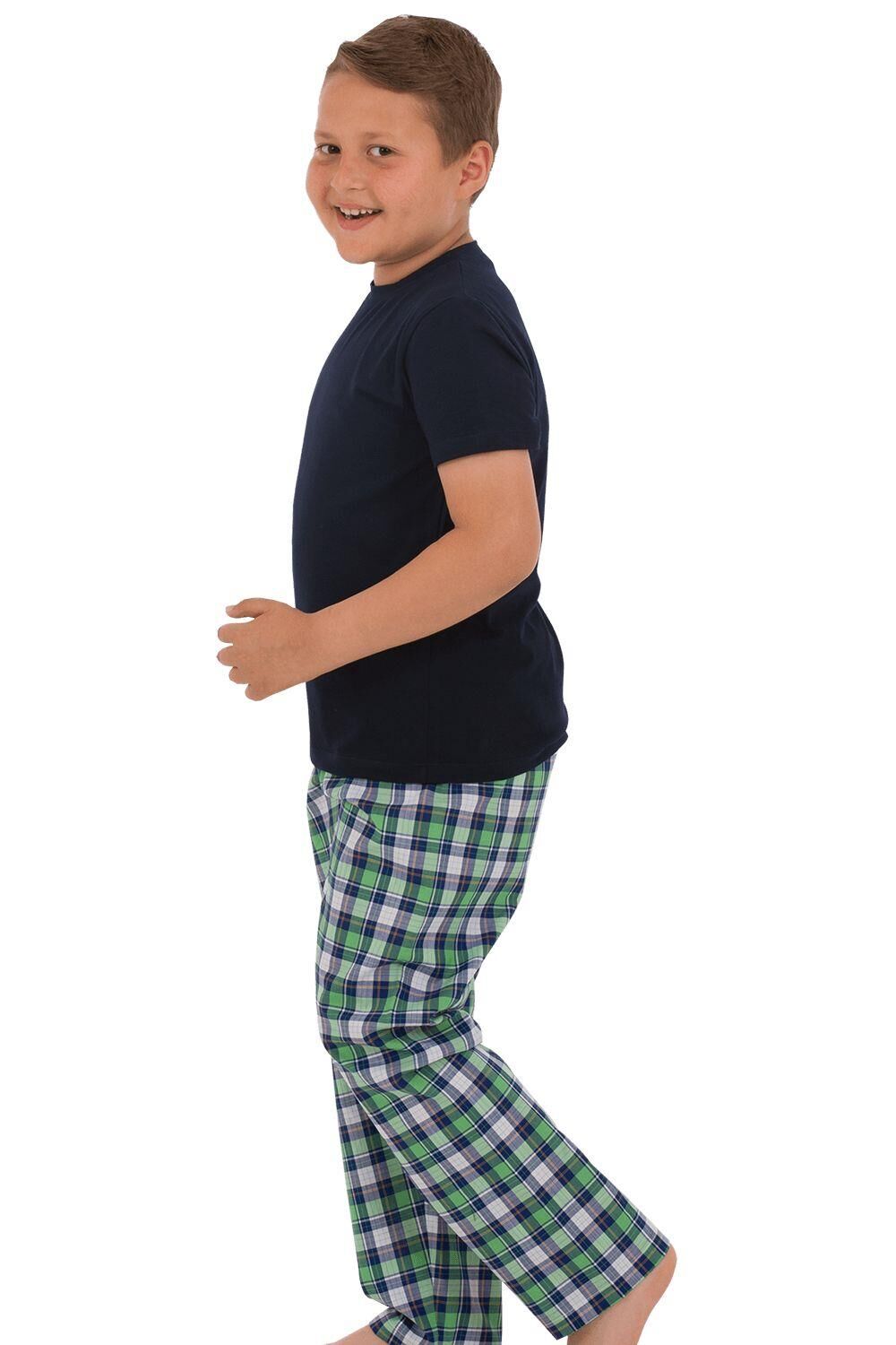 The DON Baba-Oğul Model Erkek Çocuk Yarım Kollu Tişört & Uzun Eşofman Altı Takımı Desen 7