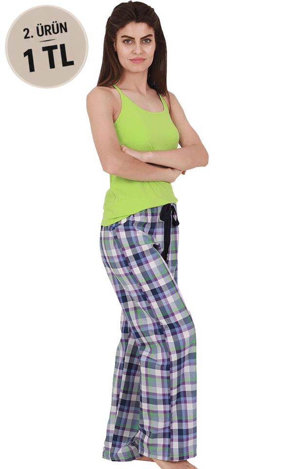 The DON Kadın Tembel Pantolon Desen 41