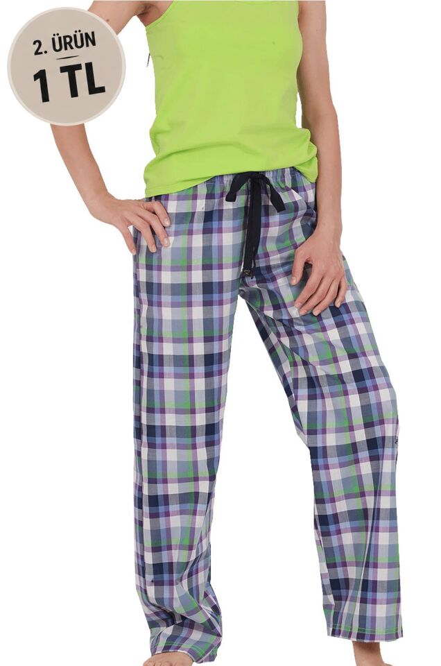The DON Kadın Tembel Pantolon Desen 41