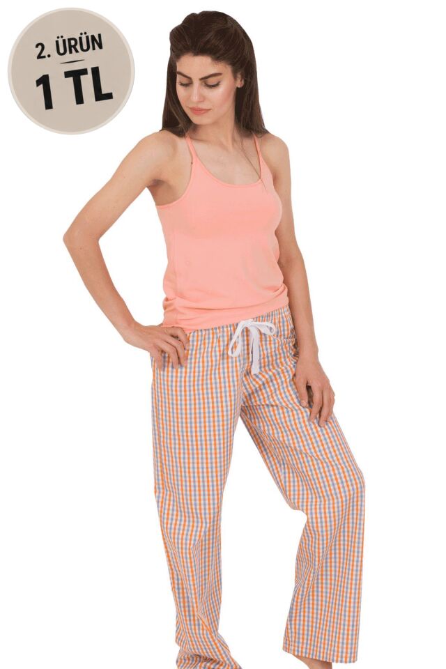 The DON Kadın Tembel Pantolon Desen 42