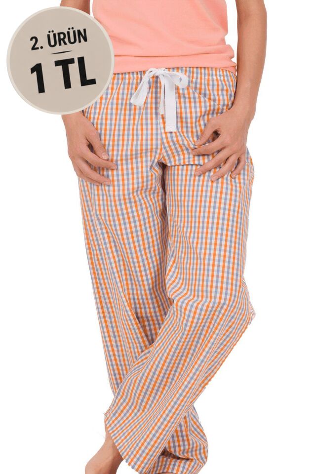 The DON Kadın Tembel Pantolon Desen 42