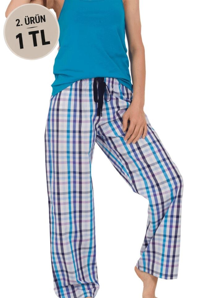 The DON Kadın Tembel Pantolon Desen 43