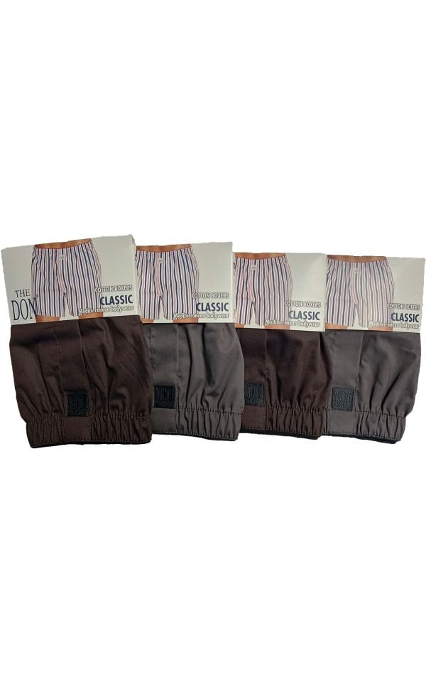 The DON Poplin Erkek Boxer 4'lü Paket 4P2 (XL)