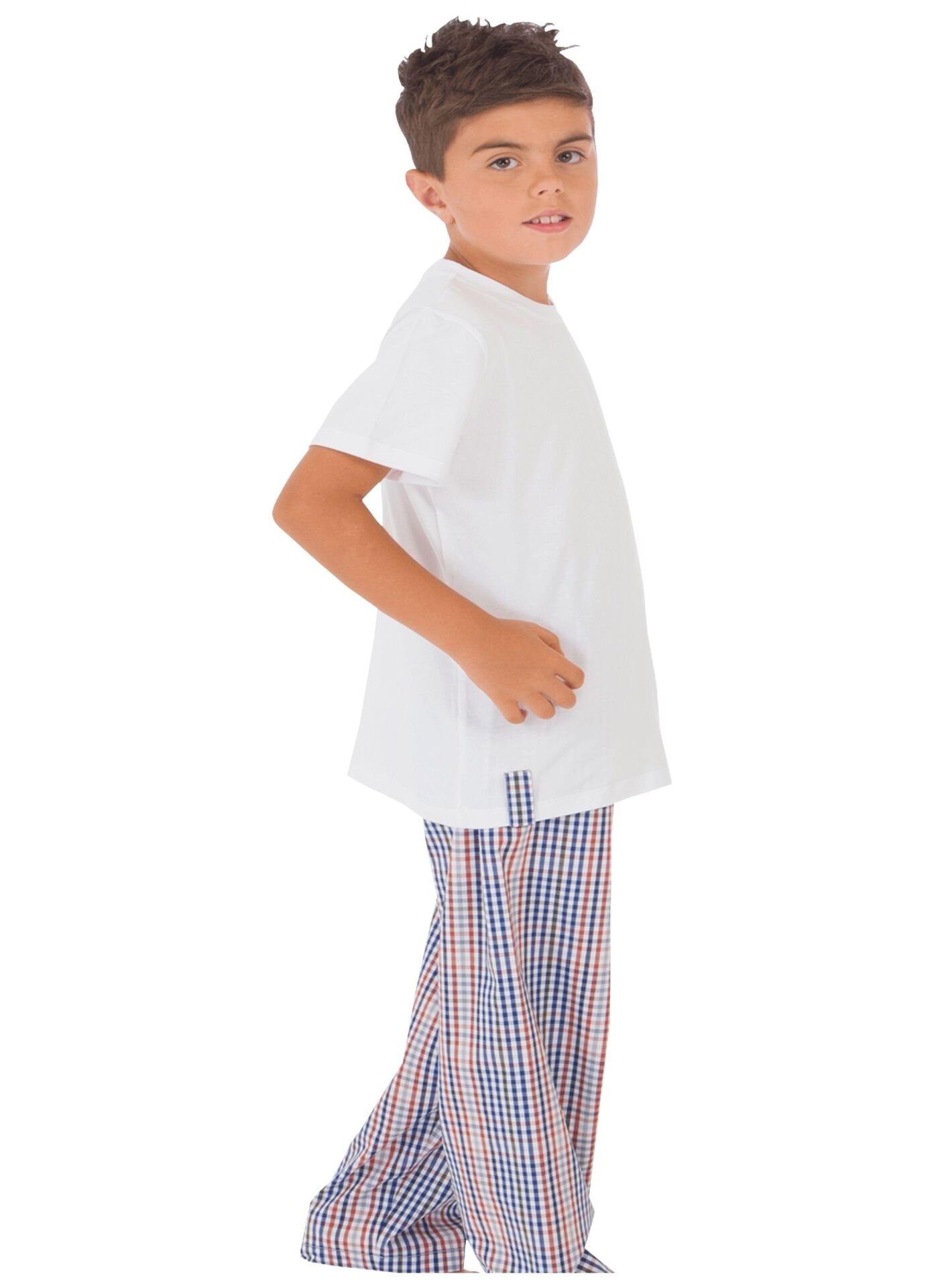 The DON Baba-Oğul Model Erkek Çocuk Yarım Kollu Tişört & Uzun Eşofman Altı Takımı Desen 9