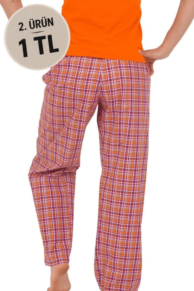 The DON Kadın Tembel Pantolon Desen 44