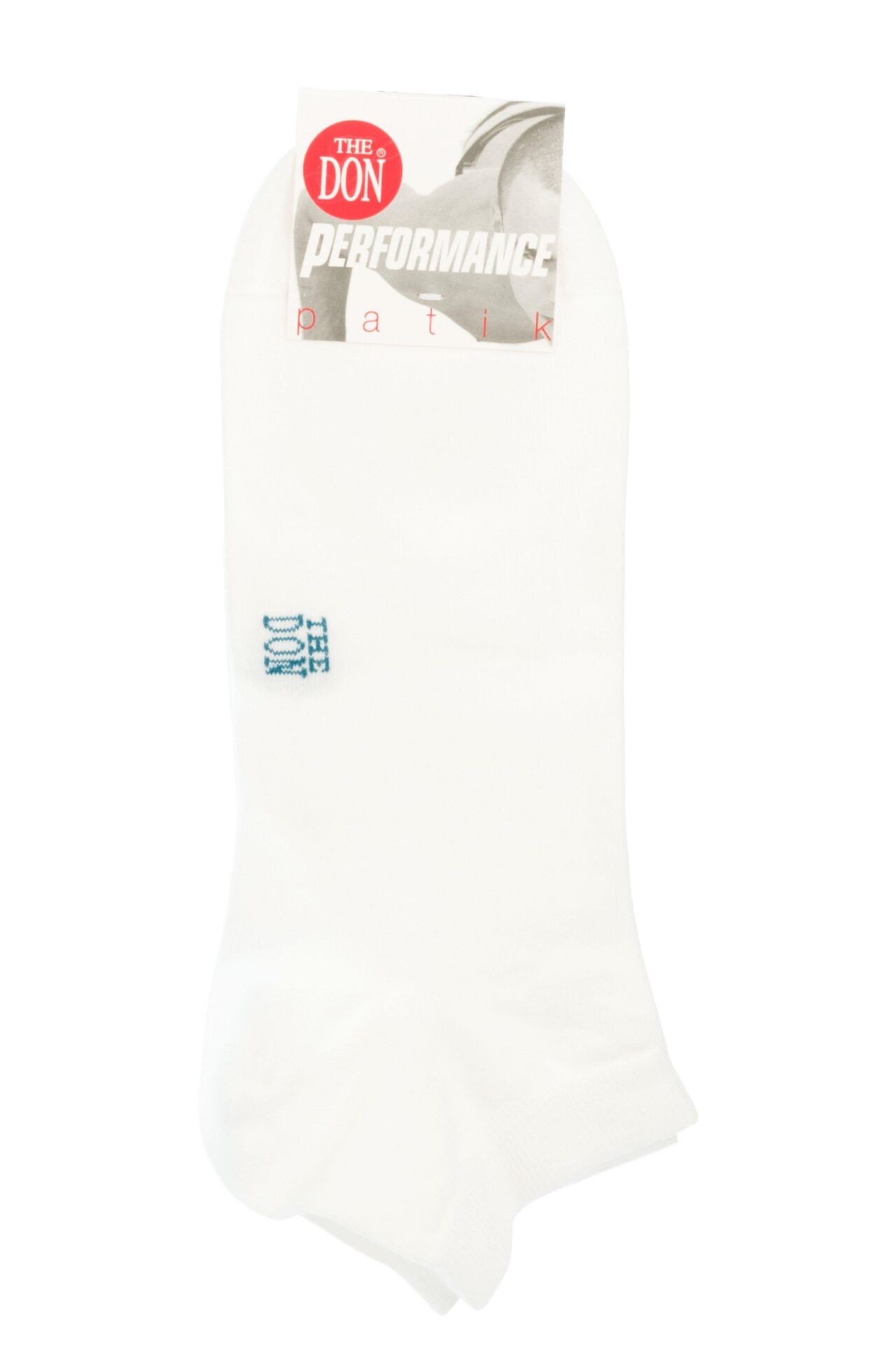 The DON Patik Erkek Çorap Beyaz