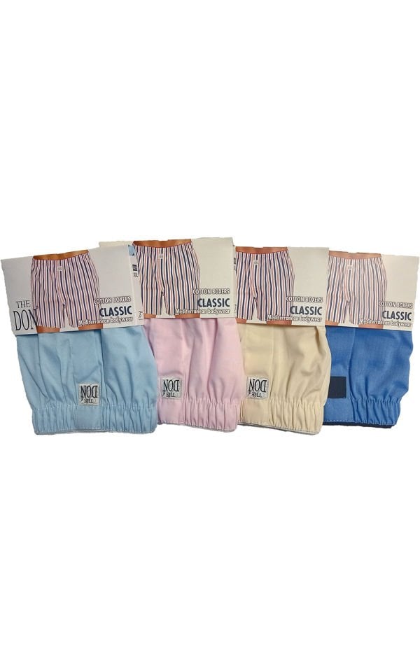 The DON Poplin Erkek Boxer 4'lü Paket 4P5 (XXL)