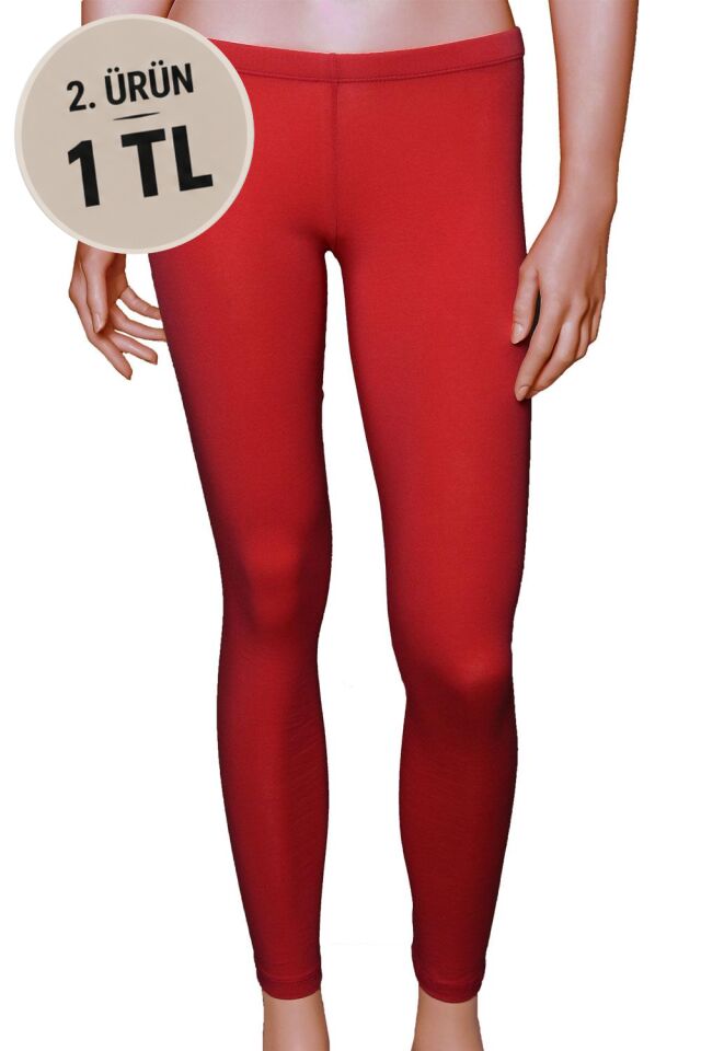 The DON Leggings Kadın Tayt Nar Çiçeği