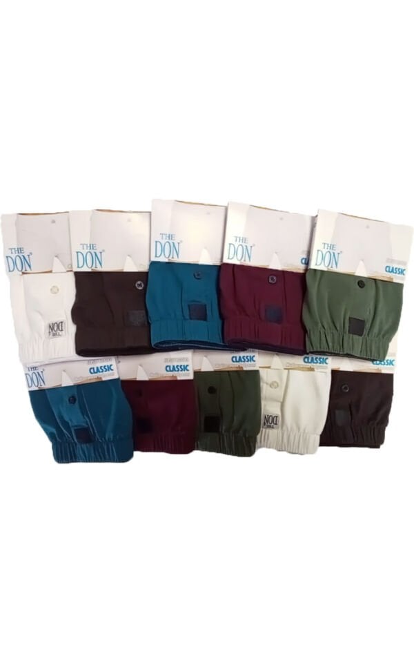 The DON Jersey Penye-Örme Erkek Boxer 10'lu Paket 10P6 (S)