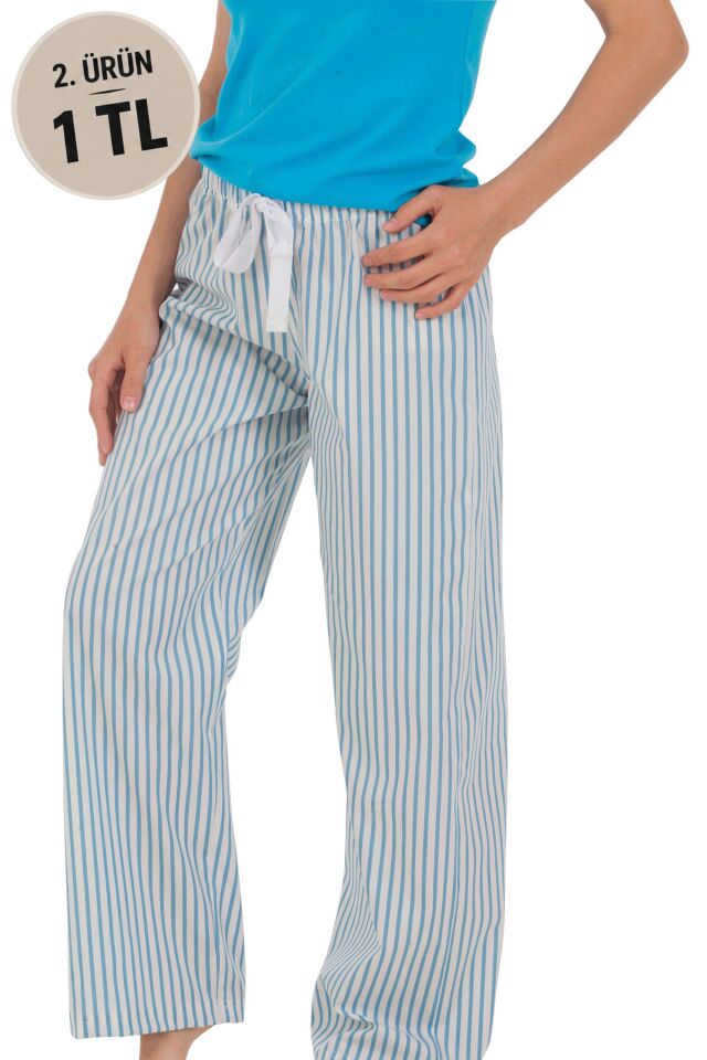 The DON Kadın Tembel Pantolon Desen 28