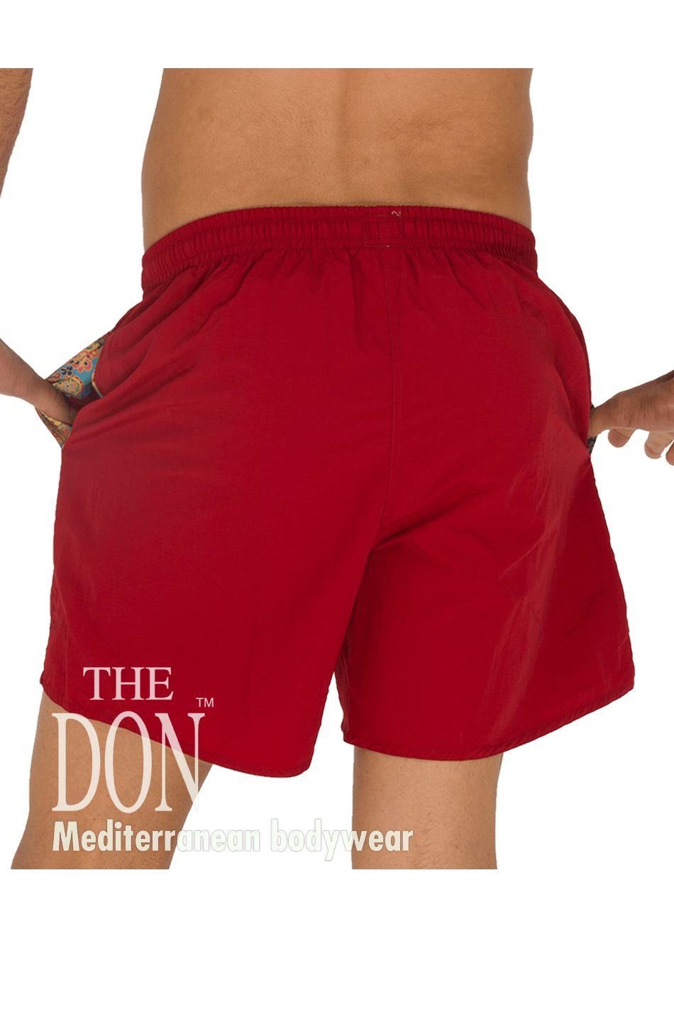 The DON Tactel Erkek Mayo Şort Deniz Şortu Desen 7