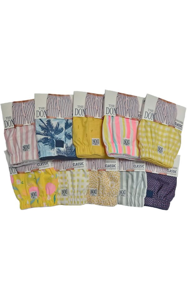 The DON Poplin Erkek Boxer 10'lu Paket 10P9 (M)