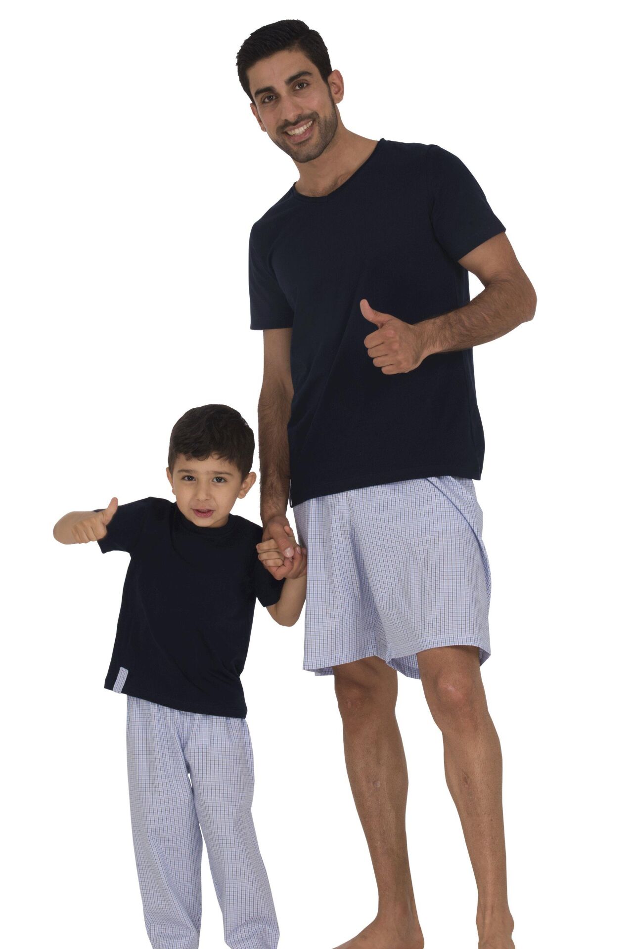 The DON Baba-Oğul Model Erkek Şort-Tişört Takımı Desen 8