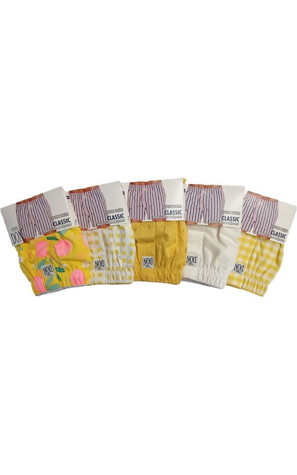 The DON Poplin Erkek Boxer 5'li Paket 5P3 (L)