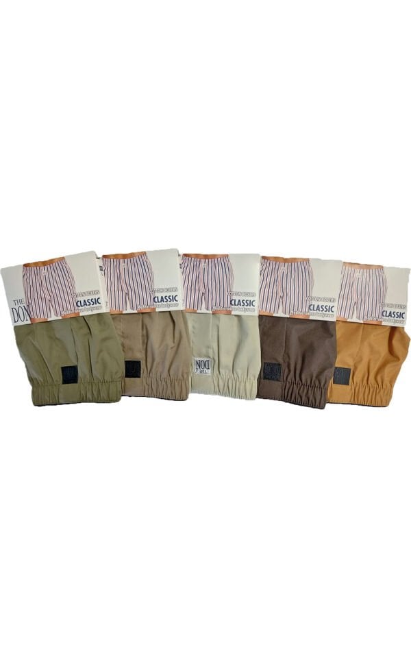The DON Poplin Erkek Boxer 5'li Paket 5P4 (L)