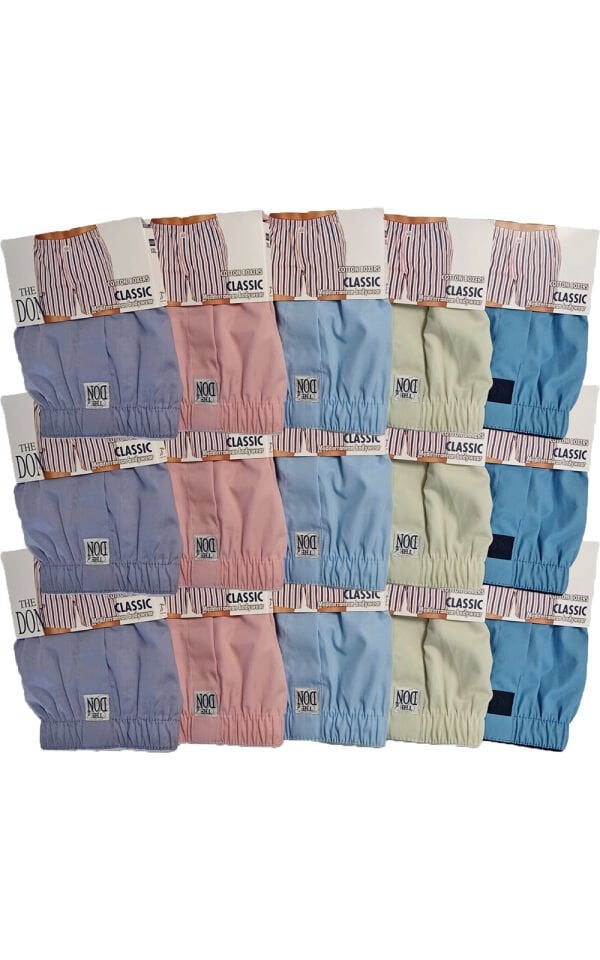 The DON Poplin Erkek Boxer 15'li Paket 15P6 (XXL)