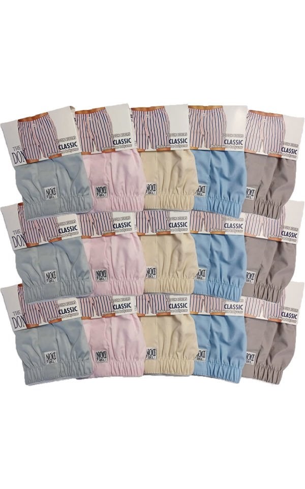 The DON Poplin Erkek Boxer 15'li Paket 15P10 (XXL)
