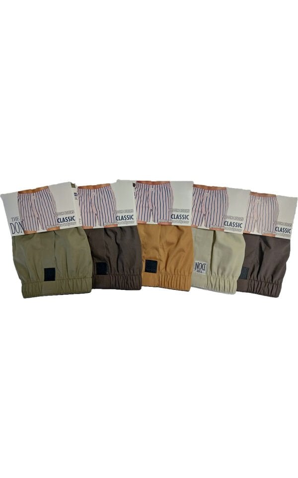 The DON Poplin Erkek Boxer 5'li Paket 5P5 (XXL)