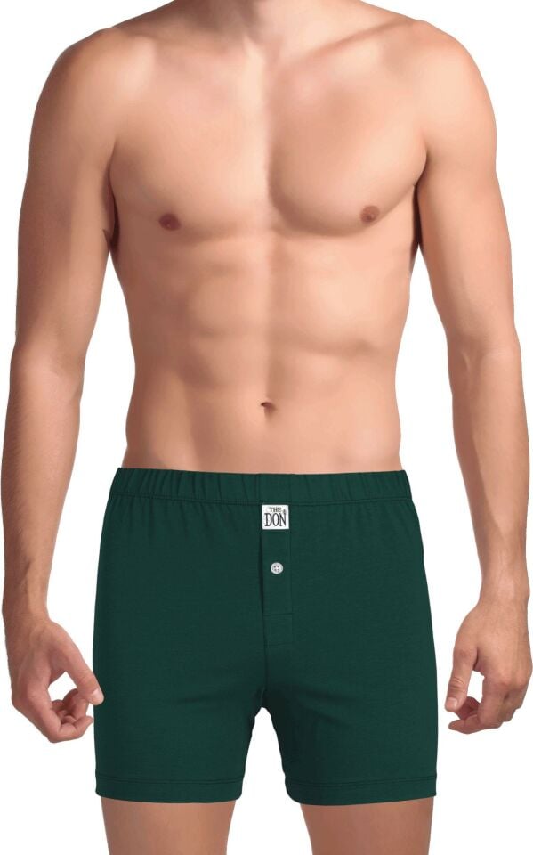 The DON Traditional Erkek Boxer Şort K.Yeşil