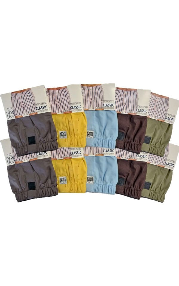 The DON Poplin Erkek Boxer 10'lu Paket 10P9 (XL) XL