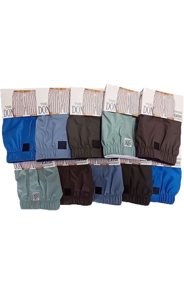The DON Poplin Erkek Boxer 10'lu Paket 10P10 (XL)