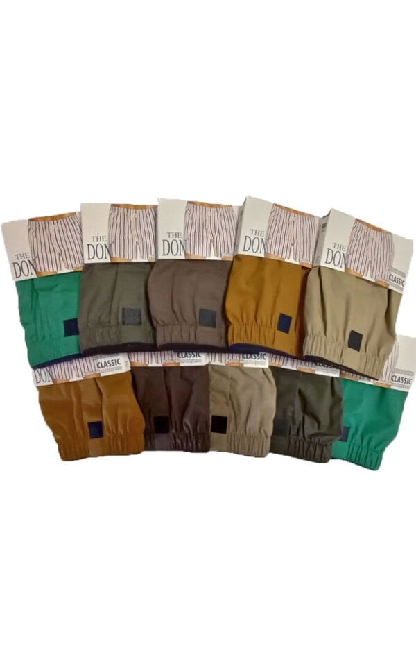 The DON Poplin Erkek Boxer 10'lu Paket 10P10 (XL)