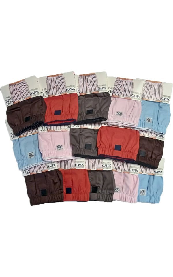 The DON Poplin Erkek Boxer 15'li Paket 15P9 (M)