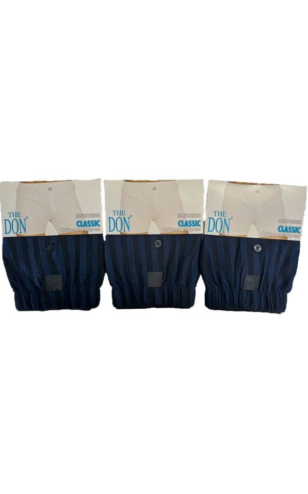 The DON Jersey Penye-Örme Erkek Boxer 3'lü Paket 3P5 (M)