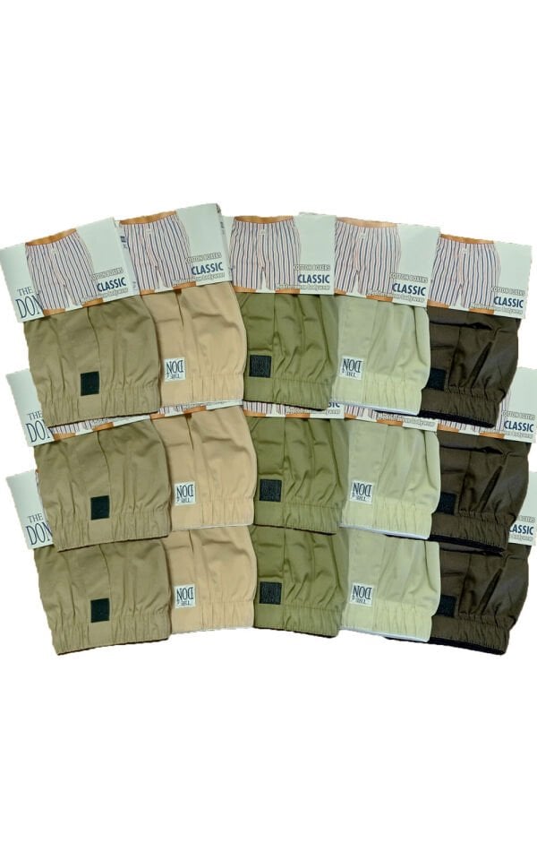 The DON Poplin Erkek Boxer 15'li Paket 15P9 (XL)