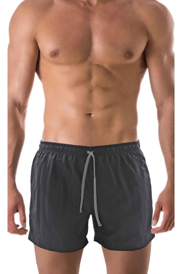 The DON Tactel Erkek Mayo Şort Deniz Şortu 3'lü Paket P1 Laci-Siyah-Antrasit