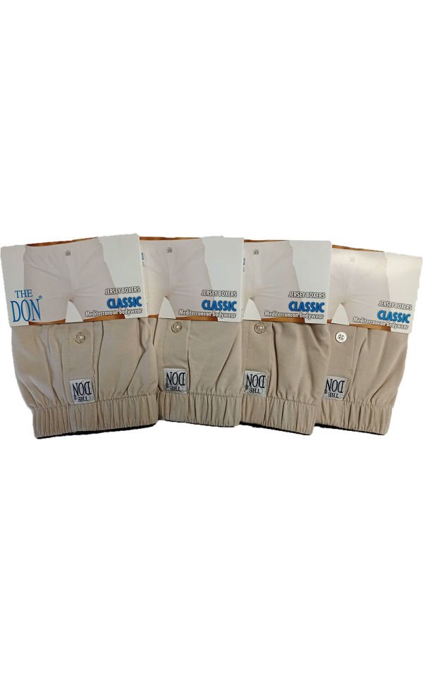 The DON Jersey Penye-Örme Erkek Boxer 4'lü Paket 4P1 (XXL)