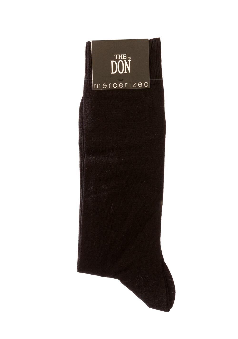 The DON Merserize Erkek Çorap Siyah